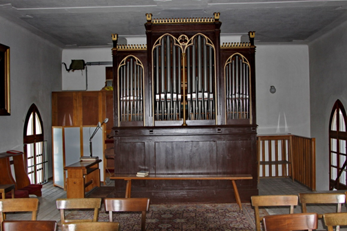 Die Orgel in der Lourdeskirche