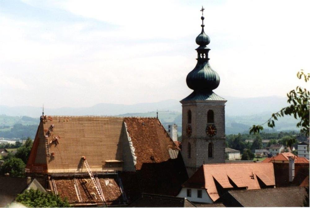 Kirchendach Sierning - Dachdeckerei Lehner